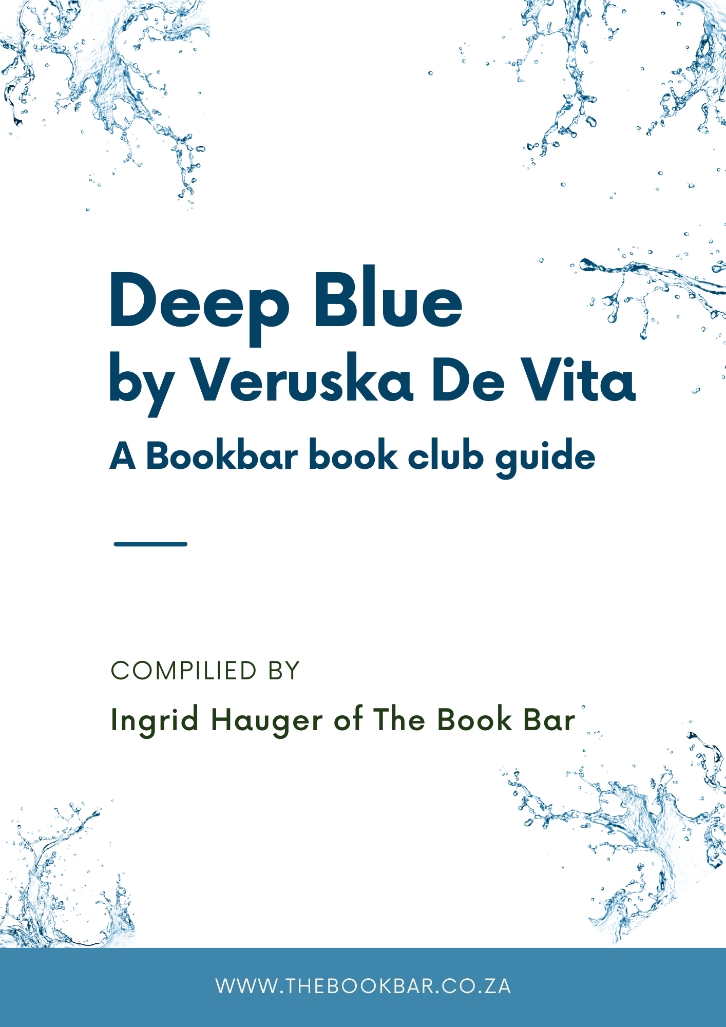 Deep Blue Book Club Guide – Digital Workbook